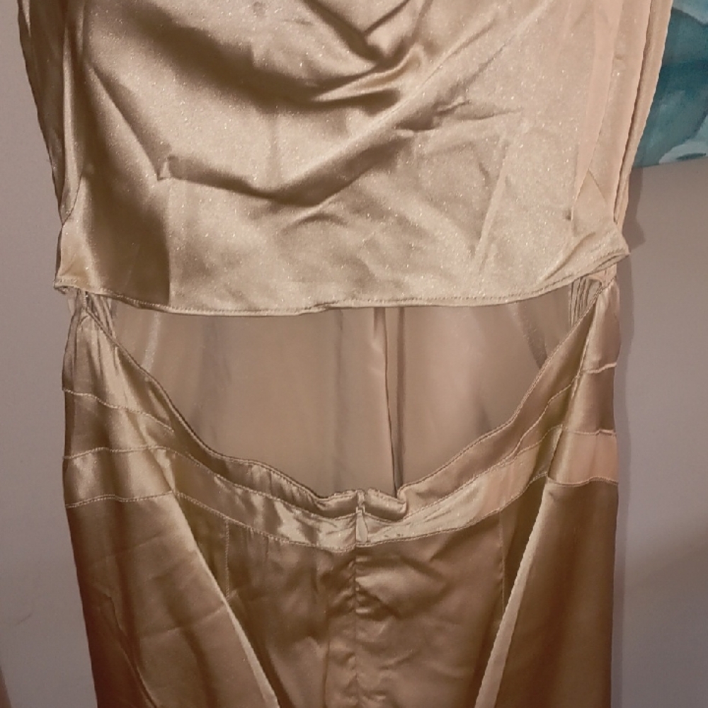 Zac Posen Cream Silk Dress - Picture 8 of 9